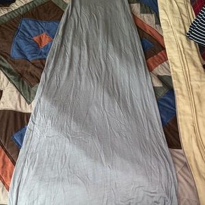 Grey maxi dress